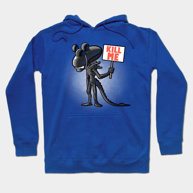 Kill me Hoodie by Cromanart